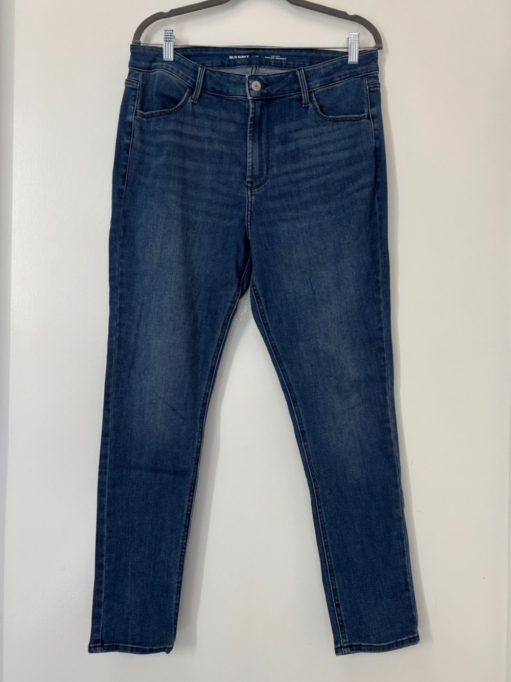 Old Navy High-Rise Skinny Blue Jeans Denim Women’s Size 12